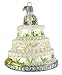 Old World Christmas Bride and Groom Gifts Glass Blown Ornaments for Christmas Tree, Wedding Cake