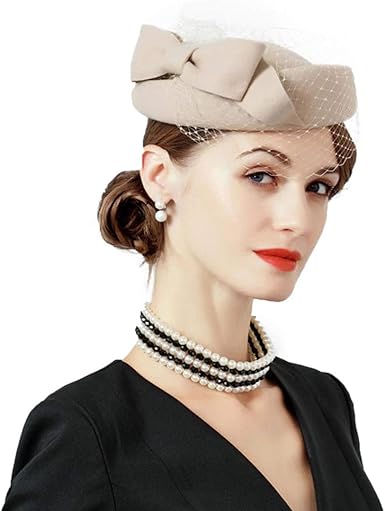 ladies black felt hat uk