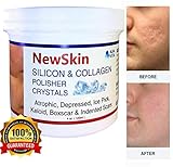 Acne Scars Removal SILICON & COLLAGEN Polisher Crystals Fades Deep Pitted, Indented, Keloid & Atrophic Type. 4 oz
