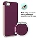 LoHi iPhone 5s / 5 / Se Case, Wine Red [Extra Front Raised Lip] Hybrid Impact Shockproof Rugged Soft TPU Hard PC Bumper Cover