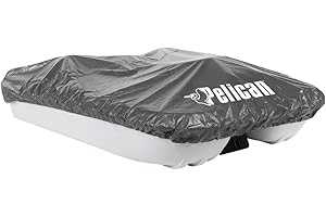 Pelican Vinyl Pedal Boat Mooring and Storage Cover - Heavy Duty Monaco and Rainbow Models