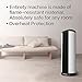 Ceramic Tower Heater, Electric Space Heater Fan 1500W with Digital Thermostat, Remote Control, 24-hour Programmable Timer, Portable Safe Heater for Indoor Use, by Pelonis