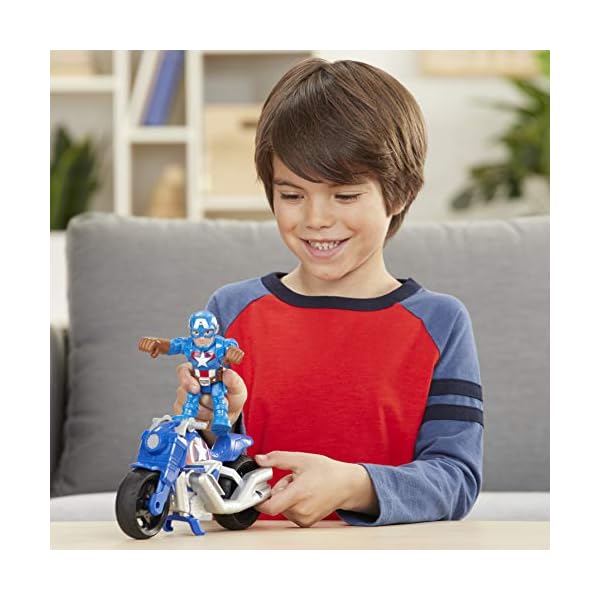 Marvel-Super-Hero-Adventures-Figure-and-Vehicle-Multipack-3-Action-Figures-and-3-Vehicles-5-Inch-Toys-for-Children-from-Age-3-Amazon-Exclusive Marvel Super Hero Adventures Figure and Vehicle Multipack, 3 Action Figures and 3 Vehicles, 5-Inch Toys for Children…