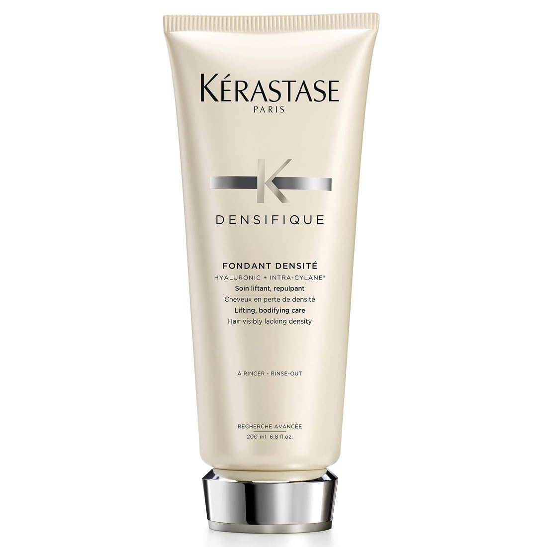 Kérastase Densifique Femme, Thickening & Volumising Conditioner, For Fine Hair, With Hyaluronic Acid, Gluco Peptide & Ceramides, Fondant Densité, 200ml