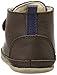 Robeez Boys' Nick Boot Crib Shoe, Nick Espresso, 12-18 Months M US Infant