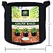 AROMA TREES Round Plant Grow Bags Heavy Duty Thickened Fabric Pot Grow Bags with Handles for Gardening Pots, Aeration Container, Planters Healthy Root System (10-Pack 10 Gallon)thumb 1