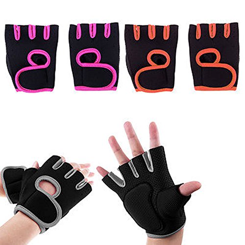 TXIN Choose Size Women Weight Lifting Gloves Fitness Gym Exercise Training (Rose,M) - Thumbnail 7
