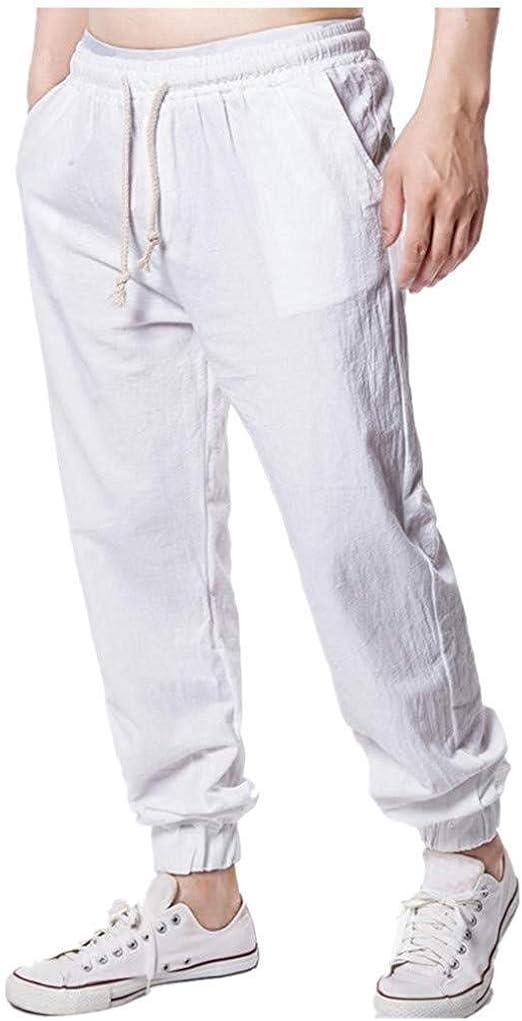 Amazon Hx Fashion 夏メンズソリッドリネンアウトドアスウェットパンツ弾性ソフトアンクル丈カジュアルルーズパンツ19紳士服 ロングパンツ 通販 Amazon Hx Fashion 夏メンズソリッドリネンアウトドアスウェットパンツ弾性ソフトアンクル丈カジュアルルーズパンツ19紳士服 ロングパンツ 通販