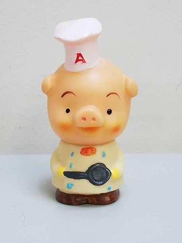 Amazon 非売品 エースコック ソフビ貯金箱 高さ約10 販促品 昭和レトロ ソフビ人形 豚 手塗り 企業物 希少 貯金箱 ホビー