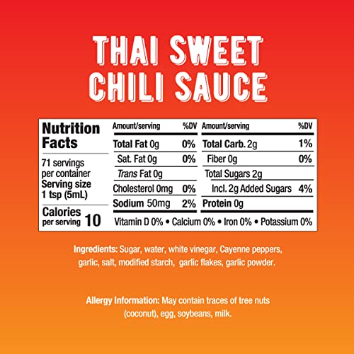 Melinda’s Thai Sweet Chili Sauce Sweet and Mild Asian Chili Sauce