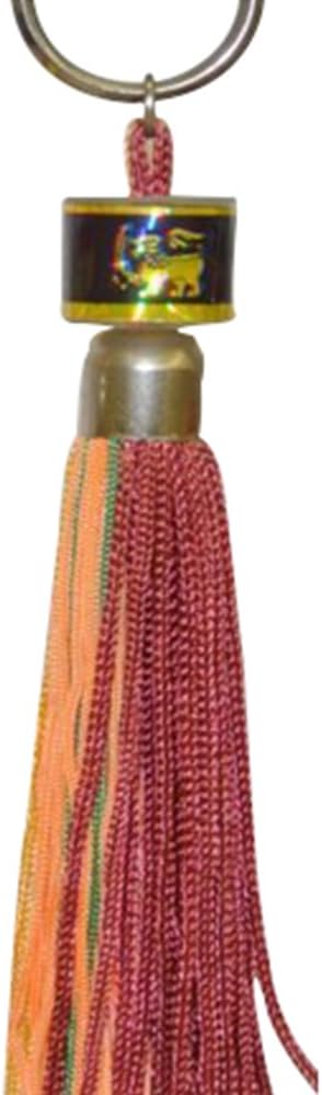 Sri Lanka Mini Small Flag Ring Tassel - 3 Pieces
