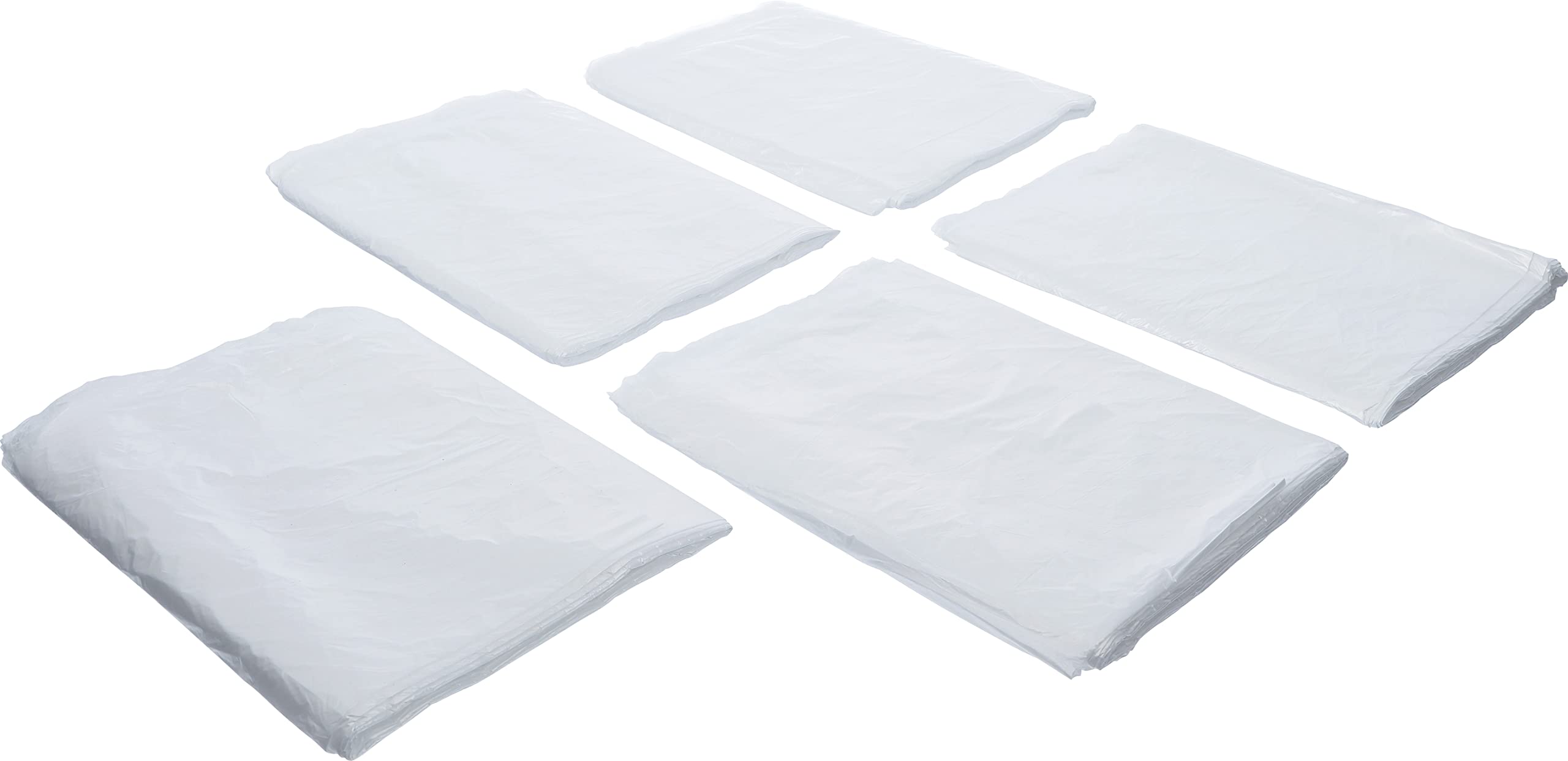 BGS Diy 71031 | Protective Film Set | HDPE | transparent | 4 x 5 m | 20 m² | 5 pcs.