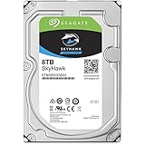 Seagate SkyHawk 8TB Surveillance Hard Drive - SATA 6Gb/s 256MB Cache 3.5-Inch Internal Drive (ST8000VX0022)