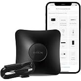 BroadLink RM4 Pro S IR RF Hub, Temp Humidity Sensor Cable 2.4G Wi-Fi | Full kit with USB cable, all-in-one remote hub supporting IR/RF control, works with Alexa &amp; IFTTT for smart home automation