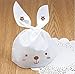 Yunko 50 PCS Cute Rabbit OPP Cookie Bakery Candy Biscuit Treat Gift DIY Plastic Bag Easter Candy Bag