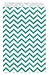 Caddy Bay Collection 200 pcs Turquoise Chevron Paper Gift Bags Shopping Sales Tote Bags 6