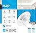 PARMIDA (12-Pack) 5/6 inch Dimmable LED Recessed Lighting, Retrofit Downlight, Baffle Trim, 12W (100W Replacement), Ceiling Can Lights, 1000lm, Energy Star & ETL-Listed, 5 Year Warranty, 5000k