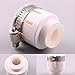 Kitchen Sink Faucet Aerator Sprayer 360 ° Adjustable ABS Polished Chrome 2 Patterns Flow Control Setting For Cold Water Sliver