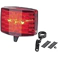 Topeak RedLite Aura Bike Tail Light, Red, 2.2” x 1.6” x 0.9”