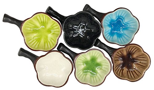 Easyou Inkwell Porcelain Handmade Ink Well in Nice Pattern 2pcs/pack