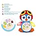 HOMOFY Baby Toys 6 to 12 Months up ,Lovely Smart Swing Dancing Penguin Early EQ Education ,Music and Learning ,Walking ,Singing,Flashing LED Lights, Voice Answers Gifts Toys for Baby