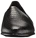 ECCO Women's Women's Touch 15 Ballerina 2.0 Ballet Flat, Black-Buffed Silver/Black, 38 EU / 7-7.5 US