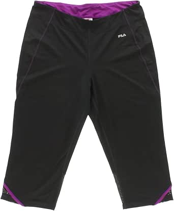Download Amazon.com: Fila Womens Tennis Back Binding Tight Capri ...