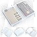 10 Page 20 Card Plastic Wallet Insert for Bifold Business Credit Card Holds