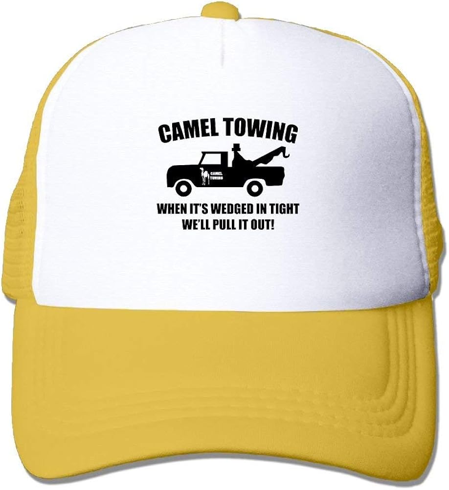 Camel Towing Mesh Trucker Caps/Hats Adjustable for Unisex Black Amazon