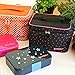 Yumbox Lunch Box Lunch Bag. Insulated, Compact and Easy to Clean, Ages 3+, Perfect for Kids or Parents. Fits Lunch Box, Snack and Drink – Etoile Black