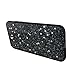 NCX tech iPhone X Case, Shockproof Anti-Scratch Hybrid Protective Cover with Glitter Star Metallic Foil for iPhone X (Black)