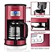 Gevi Coffee Maker 5 Cup with One-Touch, Small Drip Coffeemaker Precision Coffee Brewer Machine with Glass Carafe, Hot Plate and Auto Shut-Off (Dark Black)