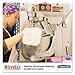 WypAll CriticalClean High Capacity Cloths Heavy Duty Foodservice Wipes (06354), Quarterfold Towels, Red (1 Box of 300 Sheets, 300 Sheet Total)