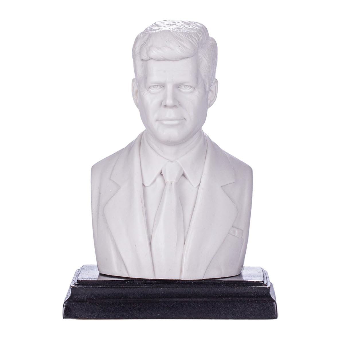danila-souvenirs American President John F. Kennedy Marble Bust Statue Sculpture 13,5 cm