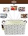 HUNRUNG Rectangle Storage Basket Cute Canvas Organizer Bin for Pet/Children Toys, Books, Clothes Perfect for Rooms/Playroom(Rectangle Geometry)