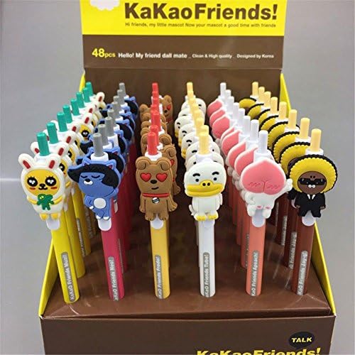 Kakao Friends Roller Ball Pens / 6kinds Character Pen Set