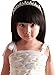 AshopZ Kids Sweet Crystal Tiara Crown for Flower Girls Bridesmaid, Pearl