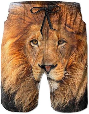 GUJL Loin Quick Dry Colorful Swimming Trunks Short Tropical Fishing