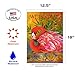 Toland Home Garden 119458 Pink Flamingo Welcome Flag 12x18 Inch Double Sided for Outdoor Bird House Yard Decoration