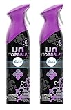 Febreze Unstopables Premium Air Refresher - Lush Scent - Up To 6 Hours Of Fresh - Net Wt. 9.7 OZ (275 g) Each - Pack of 2