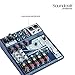 Soundcraft Notepad-8FX Professional USB Audio Interface Mixer with Lexicon Reverb, Echo & Delay Effects, and Ducking Feature - Durable Metal Build. Blue