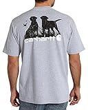 Carhartt Men's 102043 Workwear Hunting Dogs Short Sleeve Pocket T-Shirt