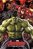 Trends International Avengers 2 Hulk Rolled Poster, 22 by 34-Inch