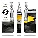 Decal Sticker Skin WRAP - Innokin itaste VTR - Yellow Umbrella with Black Umbrellas Design Print Image Pattern