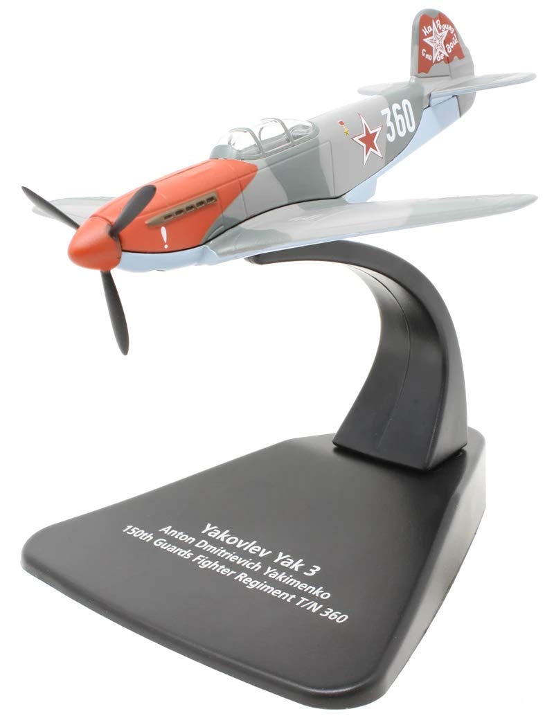Oxford Diecast AC088 Yak 3 Anton Dmitrievich Yakimenko 150th Guards Reg.1945