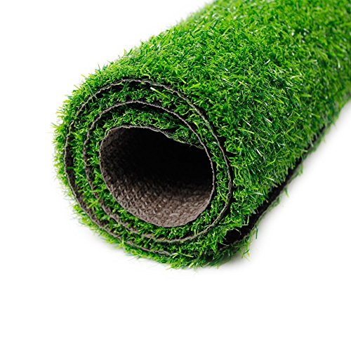 32”X20” Heavy Duty Green Artificial Grass Turf Carpet Rug Welcome Door Mat Synthetic Lawn Turf Carpet for Entrance Way & Porch, Outdoors and Indoors - Thumbnail 7