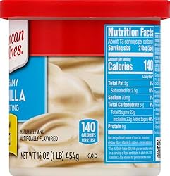 Duncan Hines Creamy Vanilla Frosting, 16 OZ