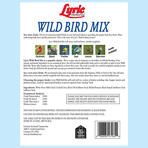 Lyric Wild Bird Mix - 5 lb. bag