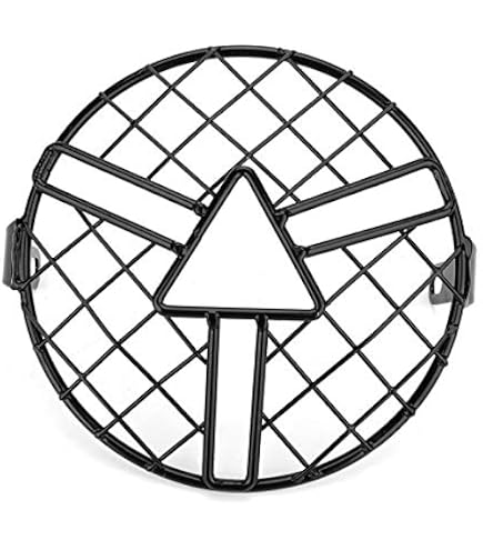 Griglia Di Protezione Per Faro Moto CFMOTO 450 MT 2024-2026 - In Alluminio CNC, Nera, Design Elegante, Protegge Da Urti E Riflessi