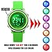 Kid Watch Multi Function 50M Waterproof Sport LED Alarm Stopwatch Digital Child Wristwatch for Boy Girl Green